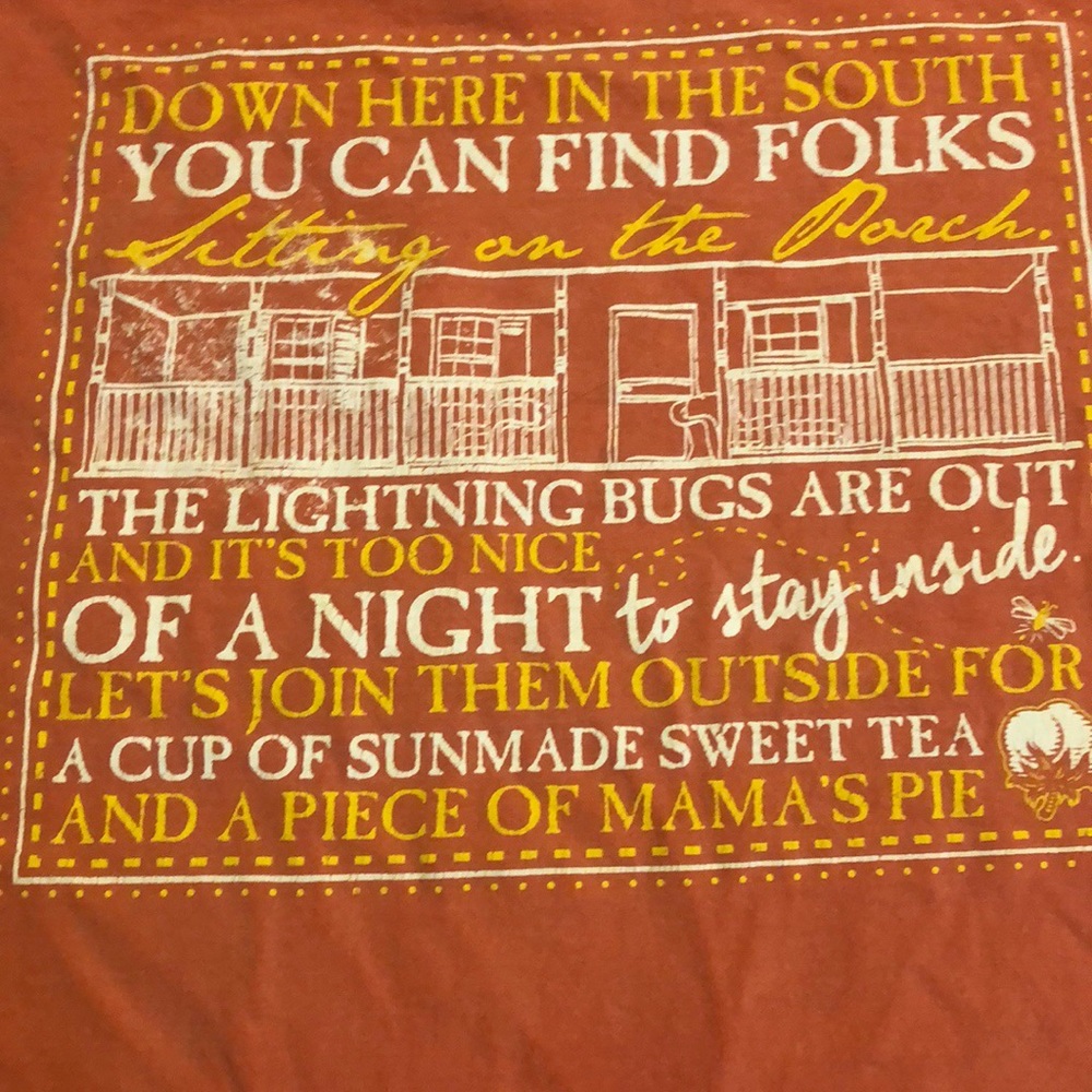 Southern Fried Cotton Coral T-Shirt